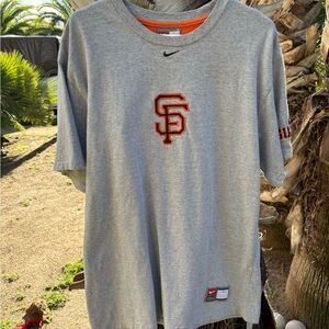 Men’s Nike San Francisco Giants Polo Shirt short sleeve shirt size large